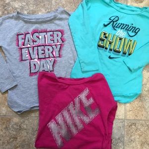 Nike Girls Long Sleeve T-Shirts